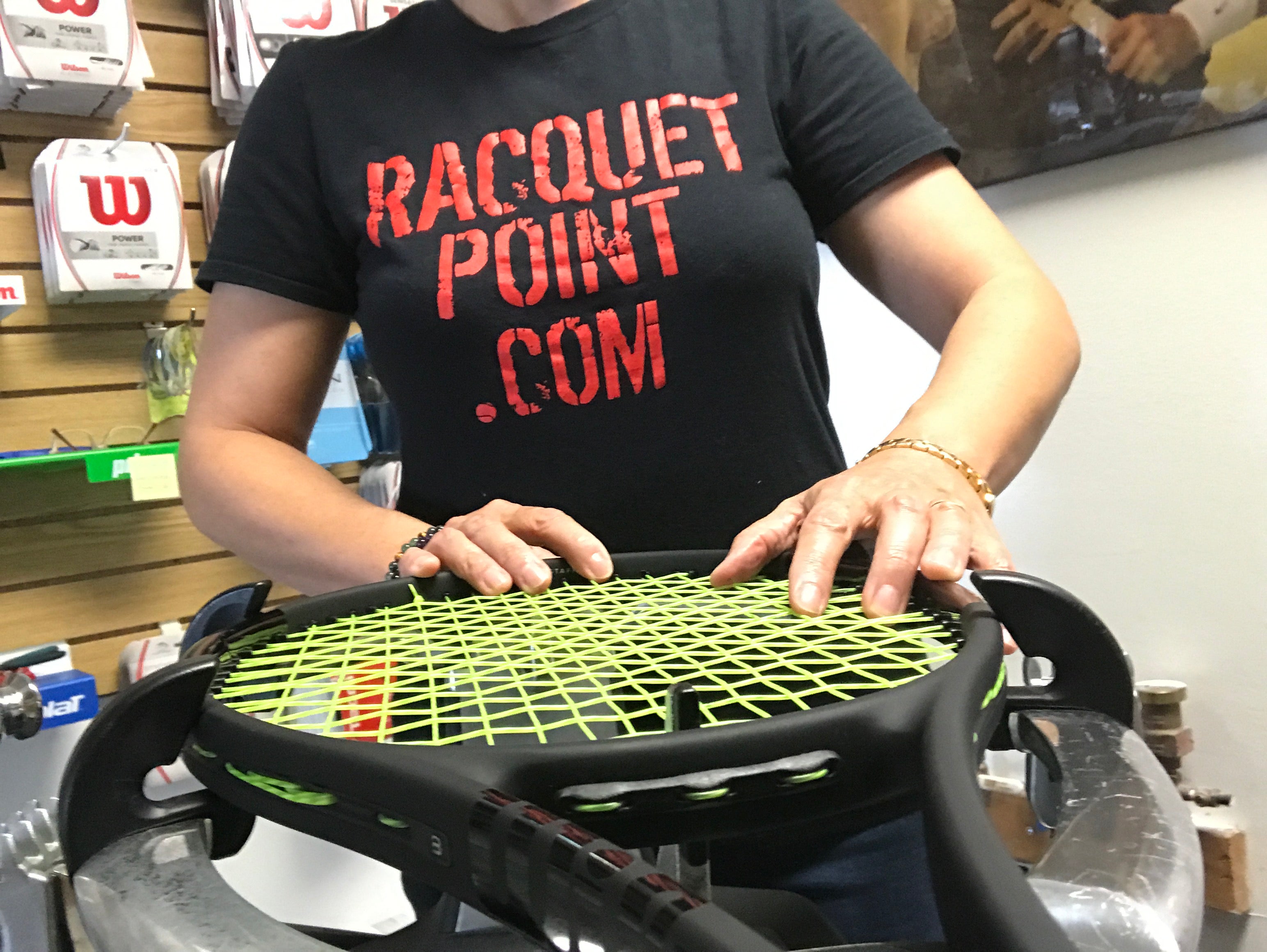 Professional Tennis Racquet Stringing in Dayton, OH at Racquet Point