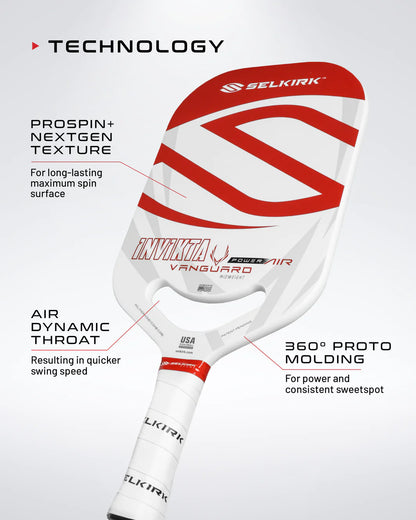 Selkirk Vanguard Power Air Invikta Racquet Point