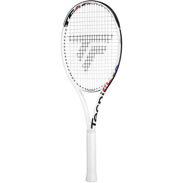 The 16x19 string pattern of the TF40 305 tennis racket for maximum spin generation