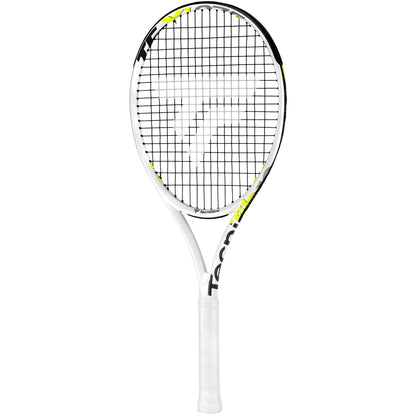 Close-up of the Tecnifibre TF-X1 275 Tennis Racket's frame ergonomy and Isoflex technology