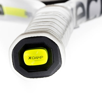 Detailed shot of the TF-X1 275's X-Damp handle technology, designed for superior comfort