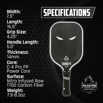 Phantom Trinity Pickleball Paddle