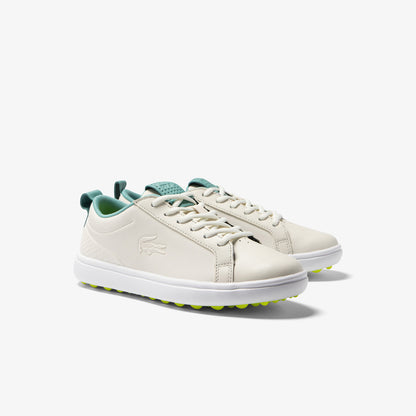 Lacoste G ELITE Women's Lite Synthetic Golf Shoes- Beige