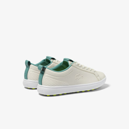 Lacoste G ELITE Women's Lite Synthetic Golf Shoes- Beige