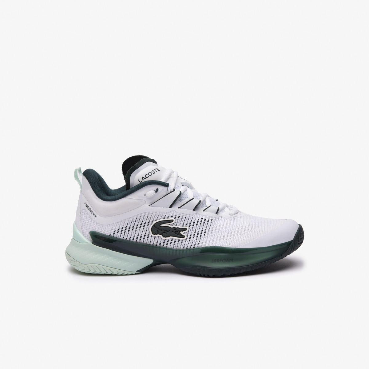 Lacoste AG-LT23 ULTRA Women's Tennis Shoes- White/Dark Green