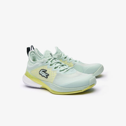 Lacoste AG-LT23 Lite Women's Tennis Shoes - Turquoise/Yellow