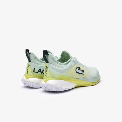 Lacoste AG-LT23 Lite Women's Tennis Shoes - Turquoise/Yellow