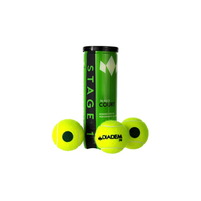 Diadem Green Dot Tennis balls - can