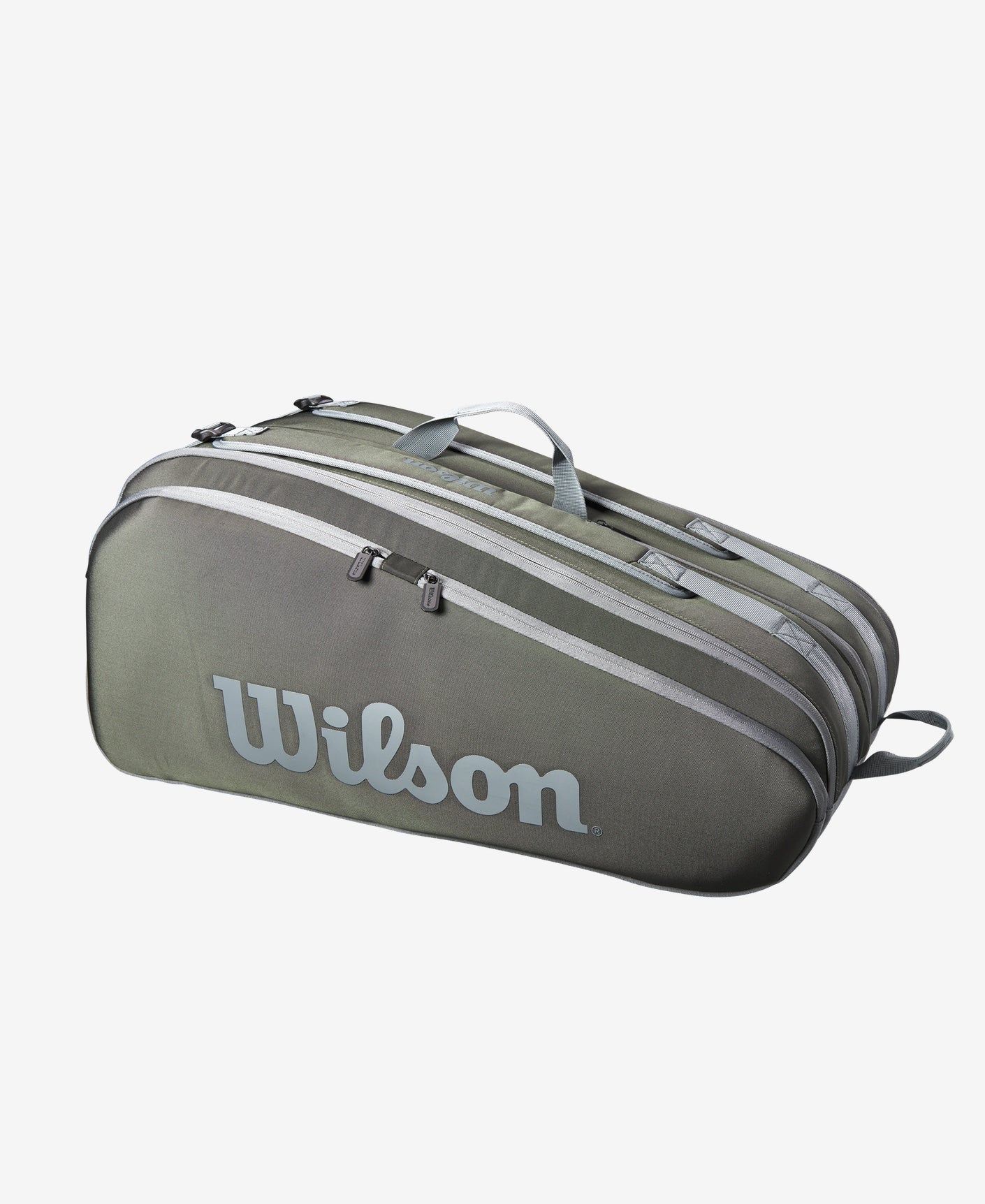 Wilson Tour Tennis Bag Dark Green 12 Pack side view