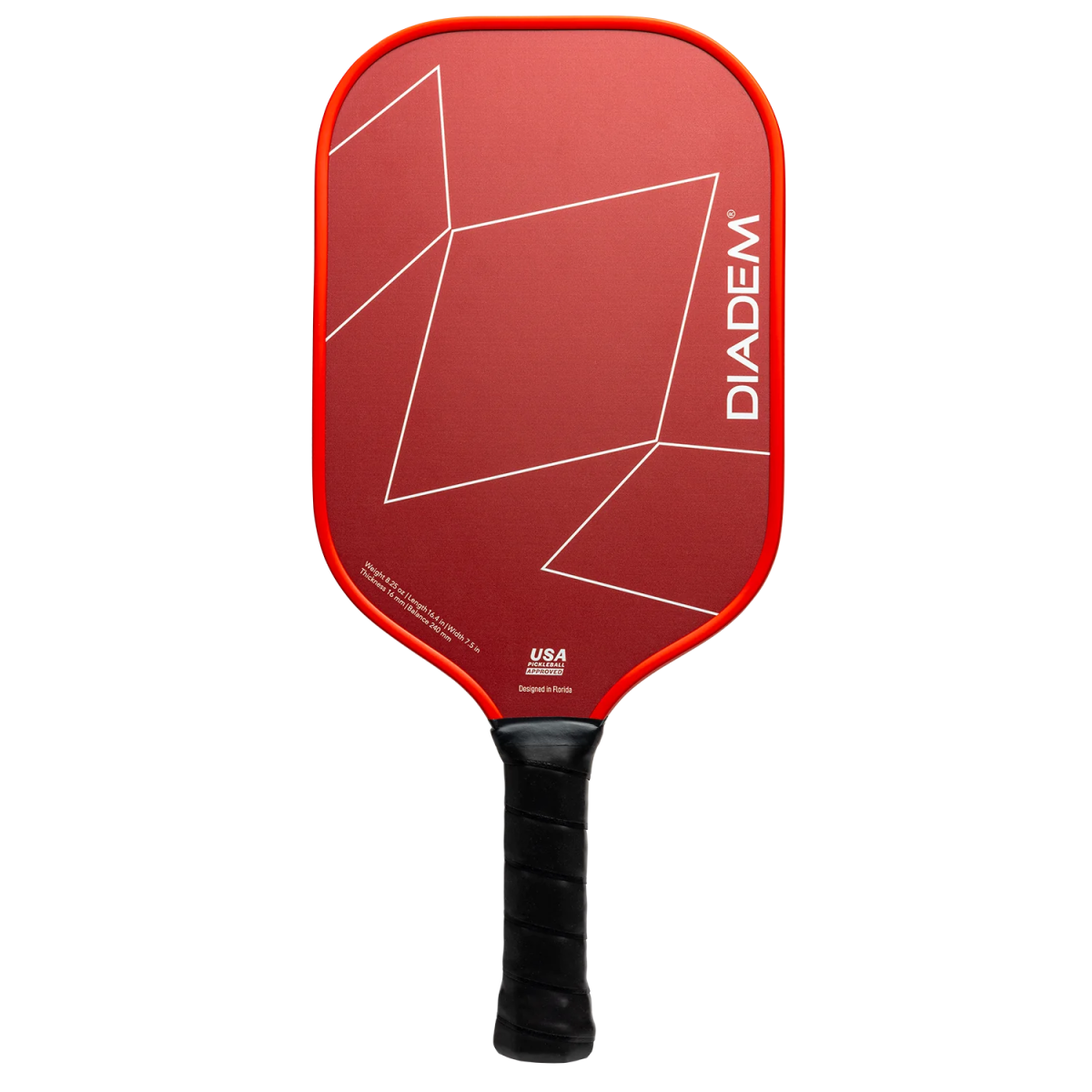 Diadem First Responder V2 - Warrior Edge Pickleball Paddle - Racquet Point