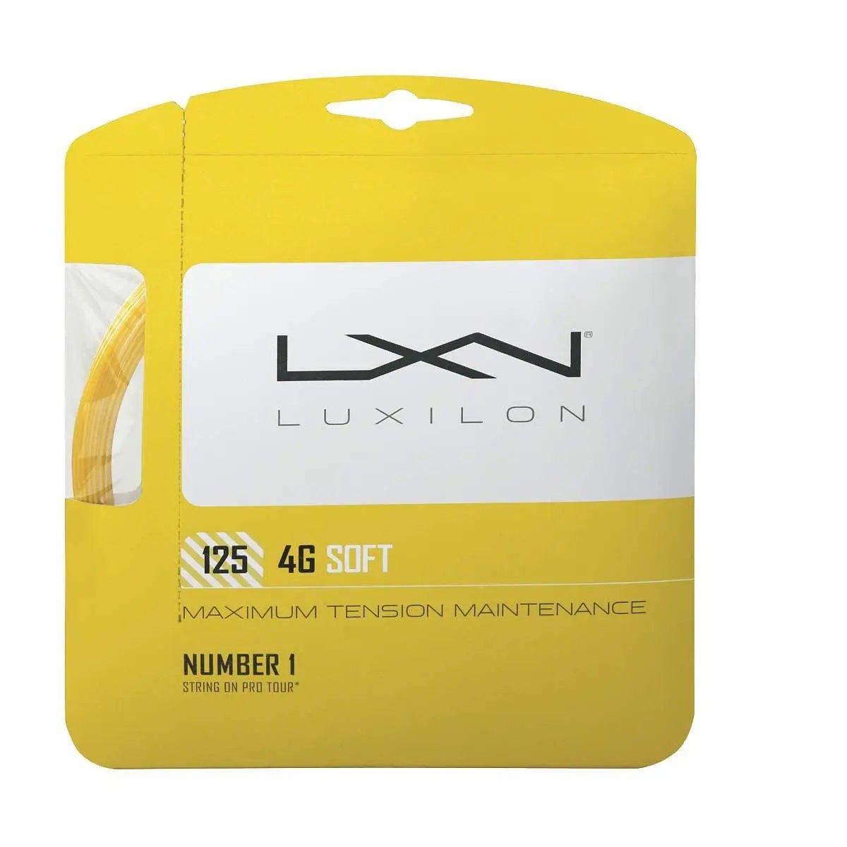 Luxilon 4G Soft 125 Tennis String Set - Racquet Point