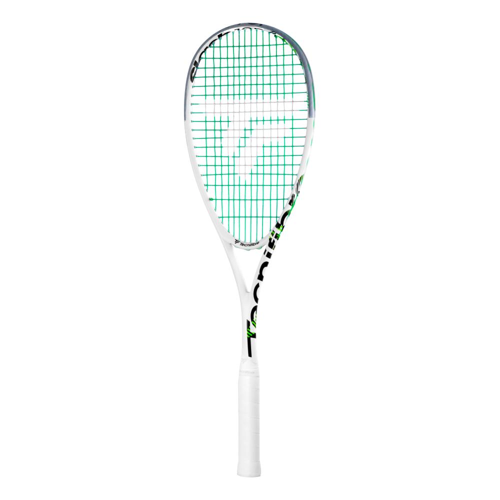 Tecnifibre Slash 125 Squash Racquet - White - Racquet Point