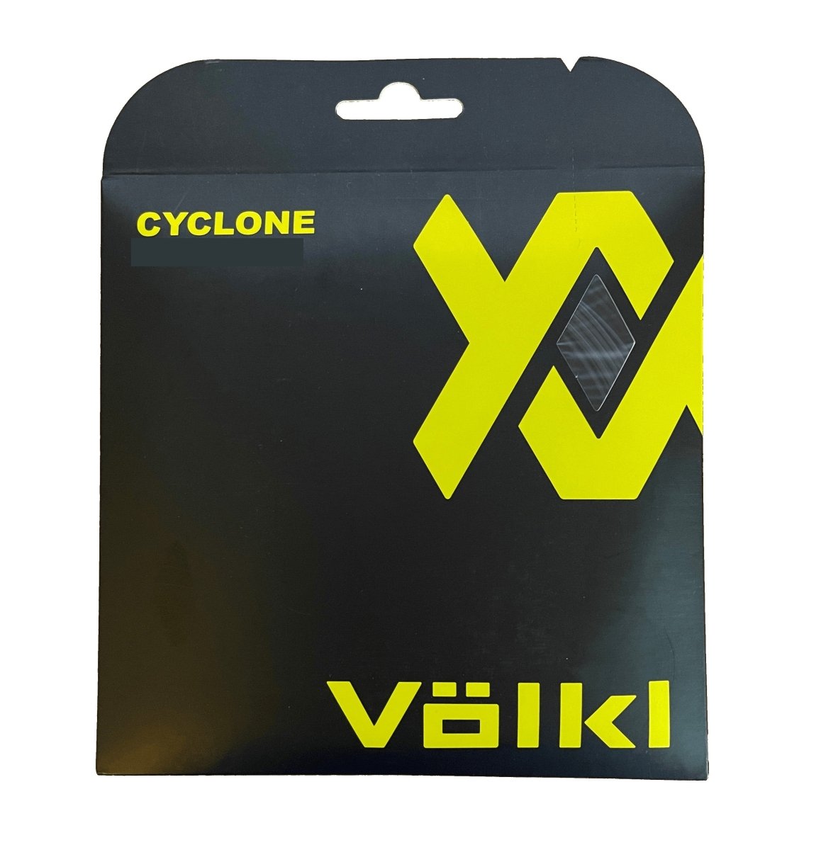 Volkl Cyclone 17g Tennis String Set - Black - Racquet Point