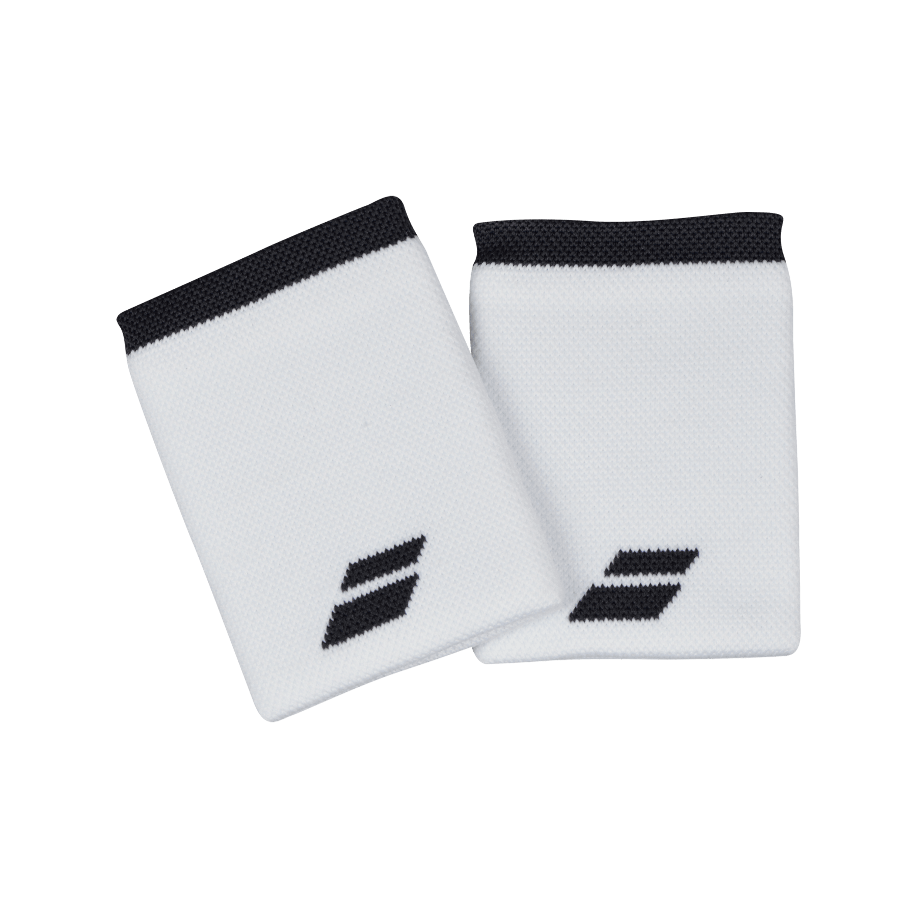 Babolat Logo Jumbo Wristbands White/black Racquet Point