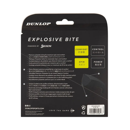 Dunlop Explosive Bite 16 Tennis String Racquet Point