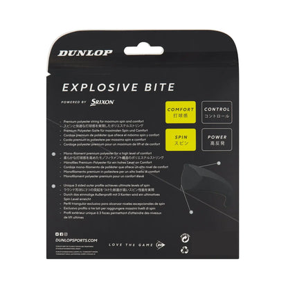 Dunlop Explosive Bite 17 Tennis String Racquet Point