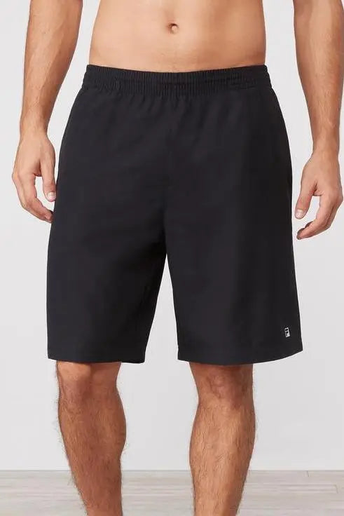 Fila Fundamental Tour Tennis Short - Black Racquet Point