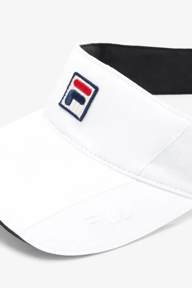 Fila Women's Performance Visor Racquet Point#color_white