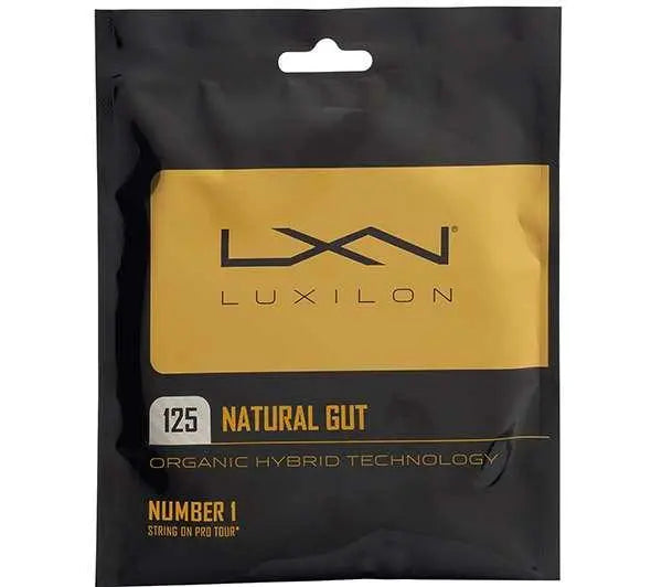 Luxilon 125 Natural Gut Tennis String Racquet Point