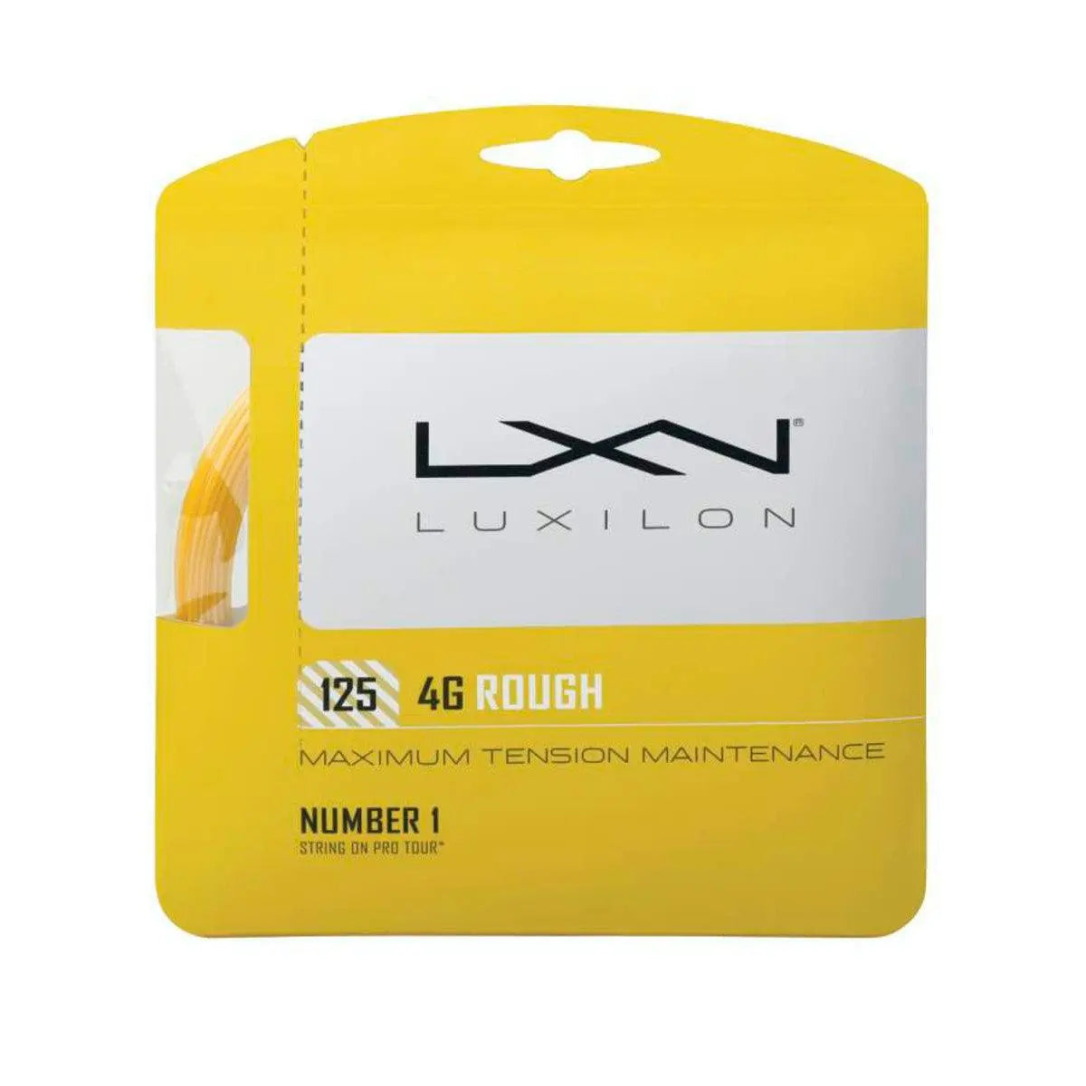 Luxilon 4G 125 Rough 16L Tennis String Set Racquet Point