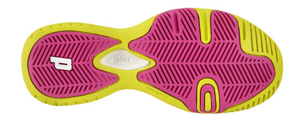 Prince T22 Pink/Yellow Junior Tennis Shoes Racquet Point