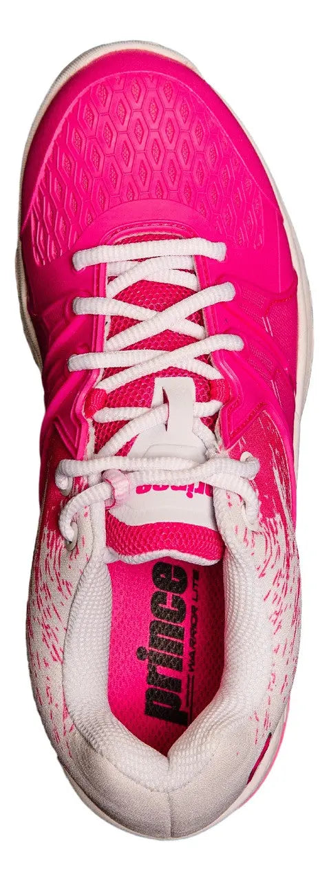 Prince Warrior Lite Women's Tennis Shoes - Pink/White Racquet Point