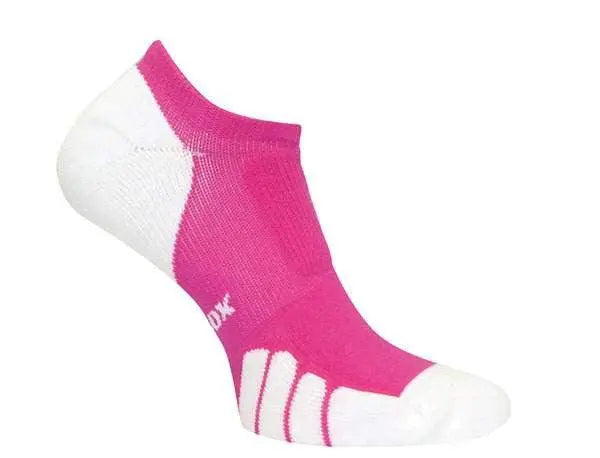 Vitalsox Silver Ghost No Show Socks Pink/white - 1 Pair Racquet Point