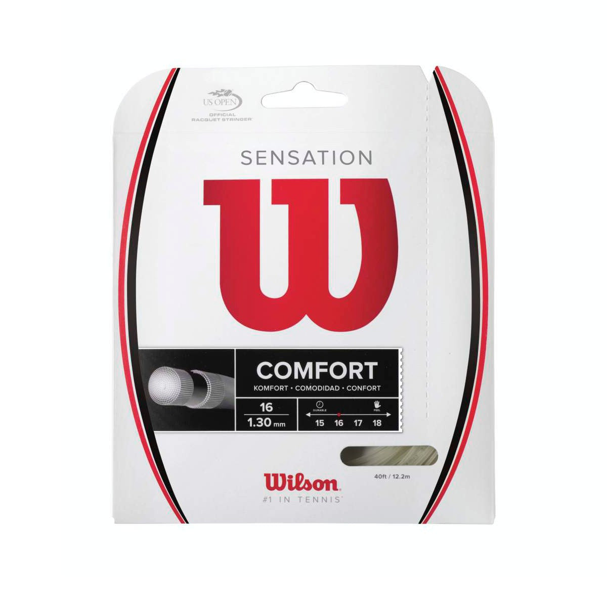 Wilson Sensation 16 Tennis String Set Racquet Point