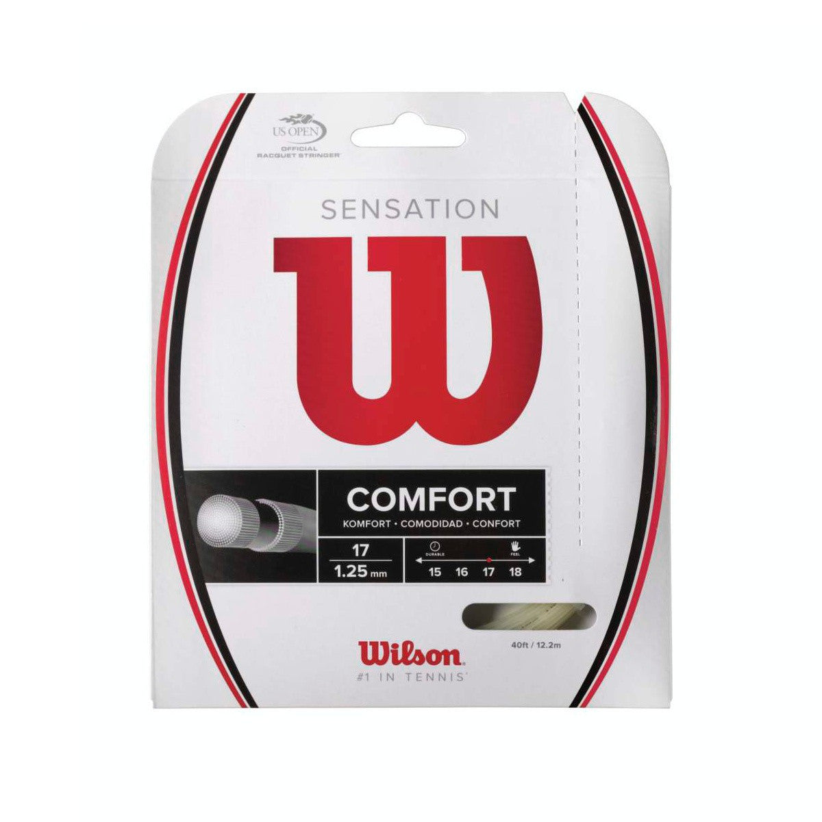 Wilson Sensation 17 Tennis String Set Racquet Point